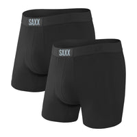 SAXX Vibe Boxer Brief - 2 Pack - Black/Black