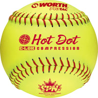 Balle De Lente SPN Hot Dot 12 po De Worth - Paquet de 12