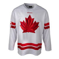Chandail Réplique Senior De Bauer X Hockey Canada Pour Hommes - Blanc