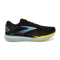 Chaussures De Course Ghost 16 Pour Hommes De Brooks - Noir/Fer Forgé/Bleu