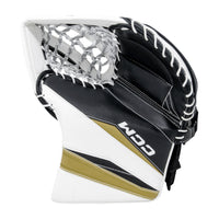 CCM Axis F9 Intermediate Goalie Catch Glove - Source Exclusive (2024)