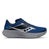 Saucony Ride 17 Men's Running Shoes - Wide - Tide/Silver