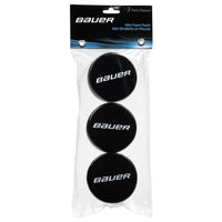 Mini Palet De Hockey En Mousse De Bauer - Paquet De 3