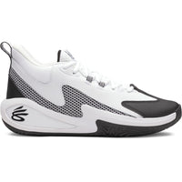 Under Armour Curry 3Z 25 Basketball Shoes - White/Black